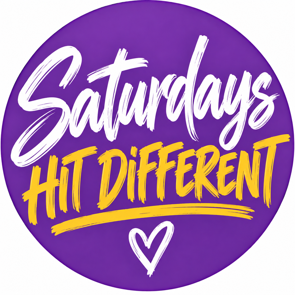 Tigers Game Day Buttons 💜💛