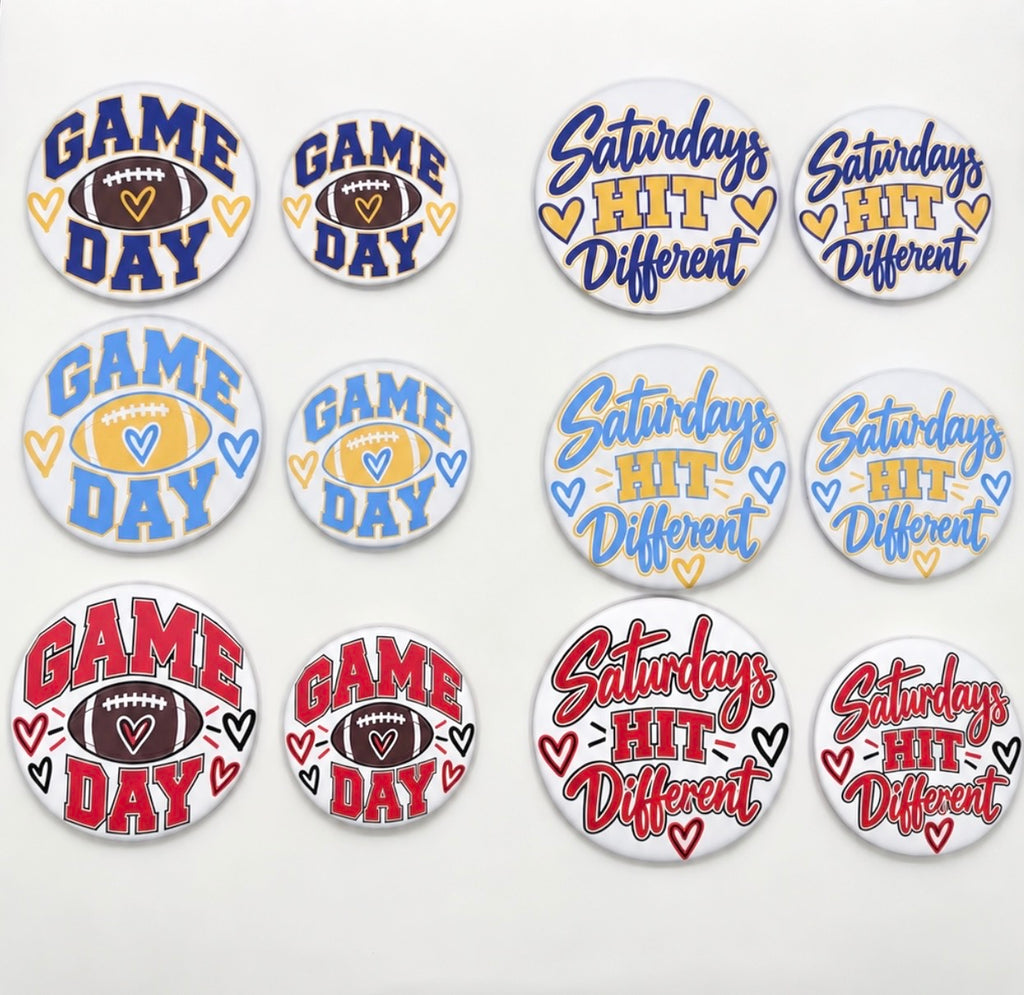 Game Day Buttons