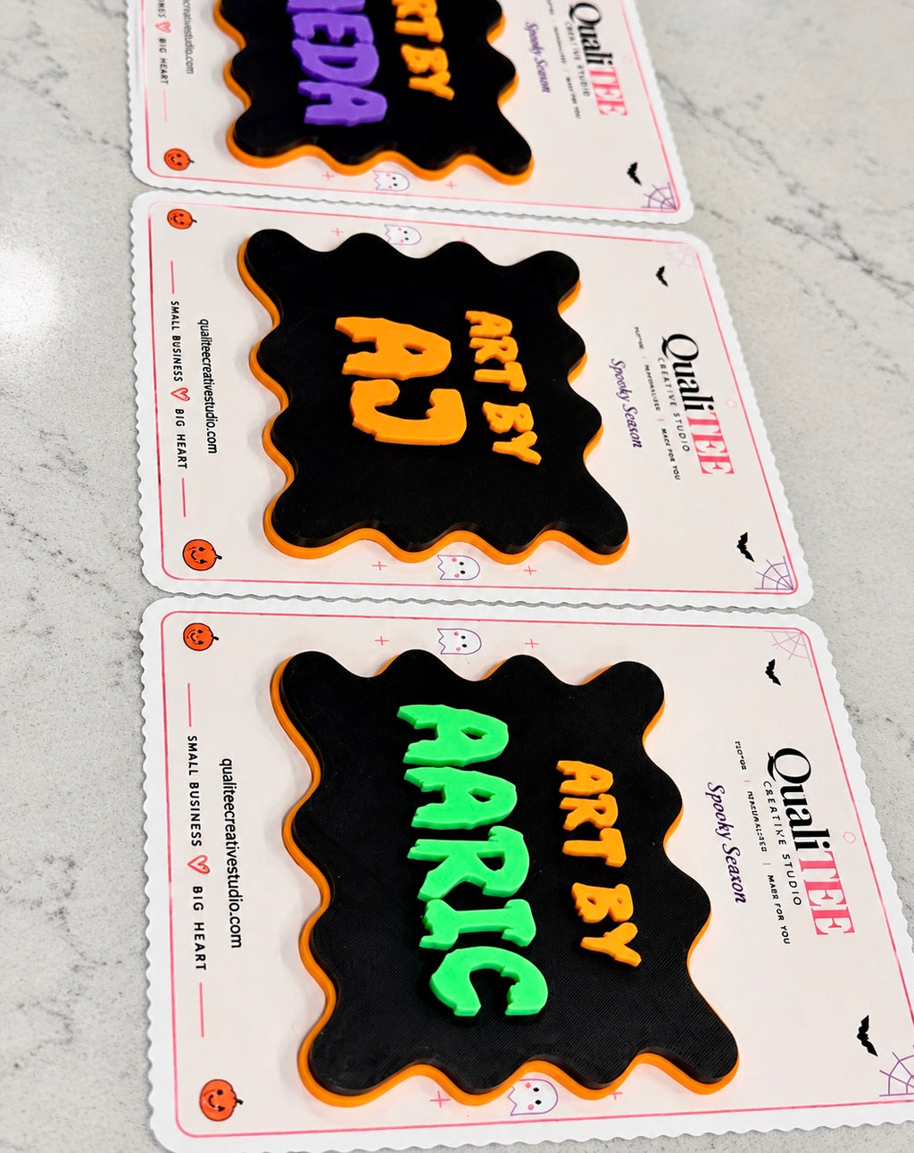Halloween Art Magnet🖤🎃