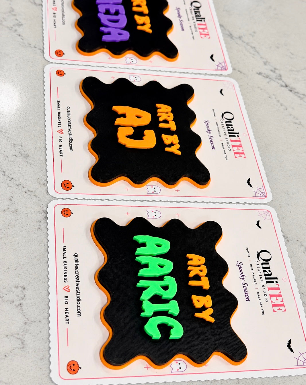 Halloween Art Magnet🖤🎃