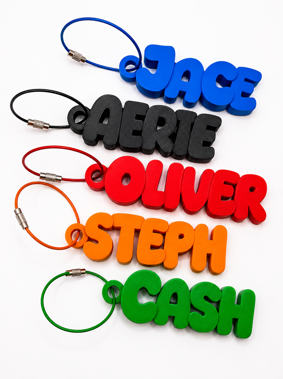Personalized 3D Name Bag Tag ✨