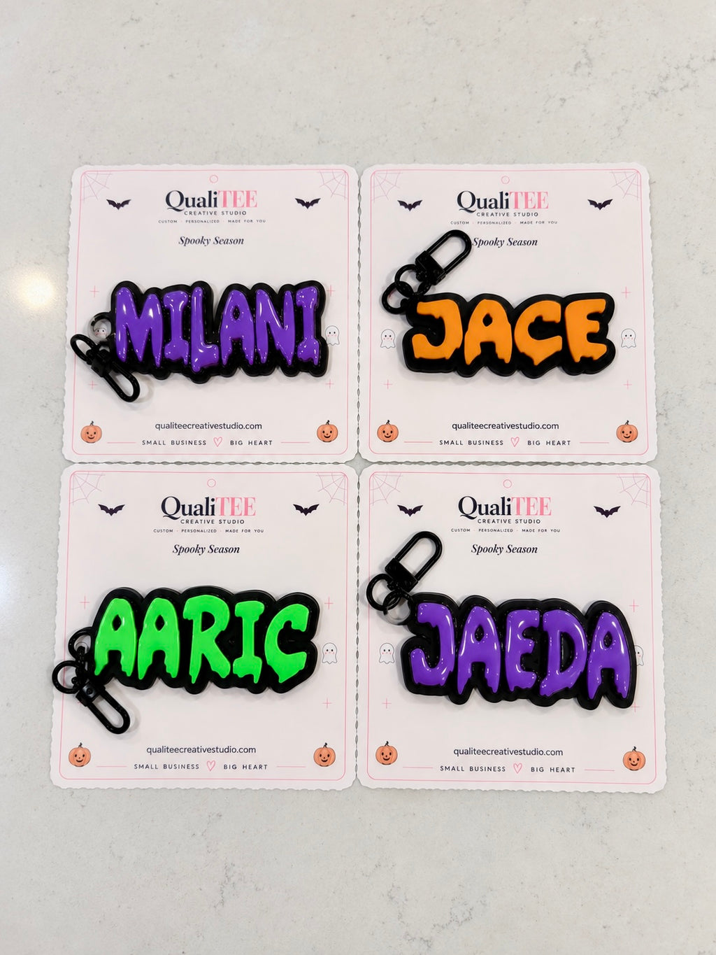 Halloween Bag Tags🎃🖤
